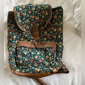 Cute Floral Backpack